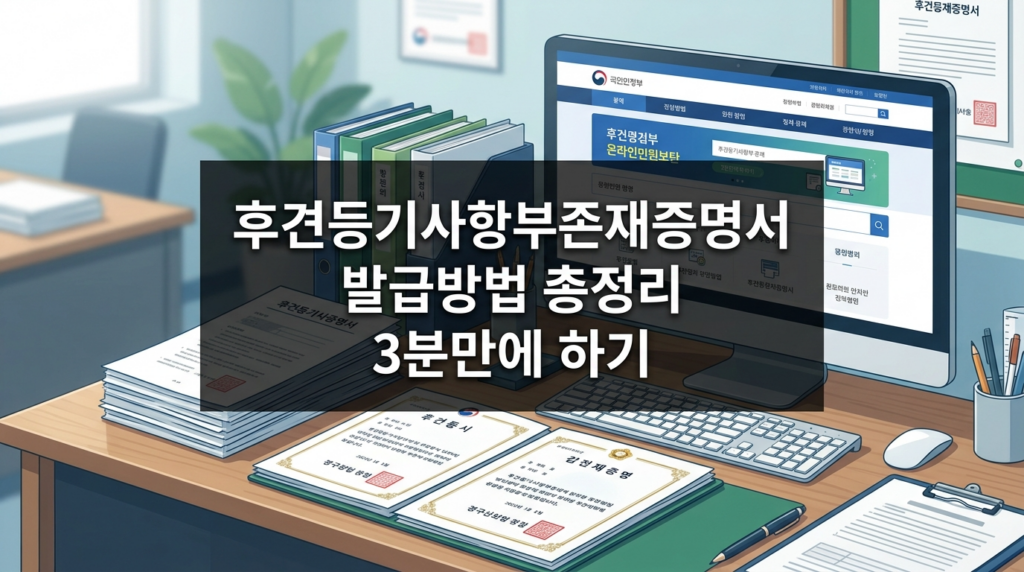 후견등기사항부존재증명서