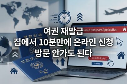 여권 재발급 온라인 신청방법 이것만 확인하세요 – 방문 없이 완료 (2026)